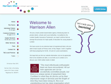 Tablet Screenshot of harrisonallen.co.uk